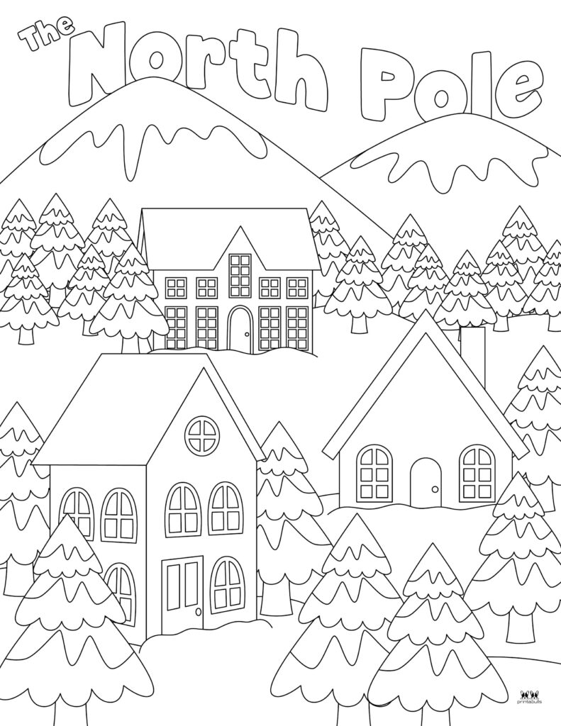 Printable-North-Pole-Coloring-Page-9