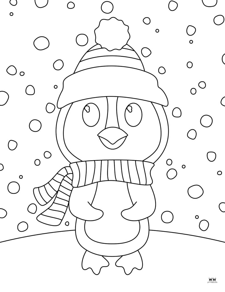 Printable-Penguin-Coloring-Page-1