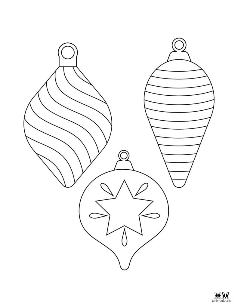 Printable Christmas Ornament-Set 11-UC