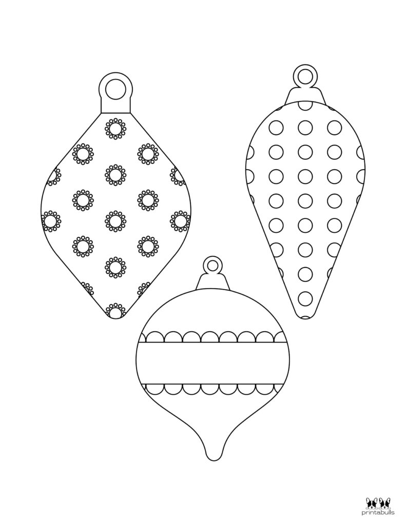 Printable Christmas Ornament-Set 16-UC