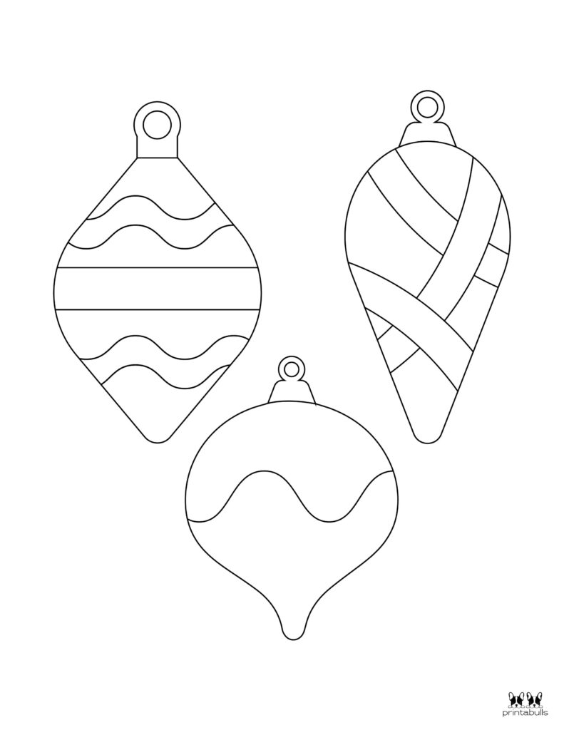 Printable Christmas Ornament-Set 18-UC