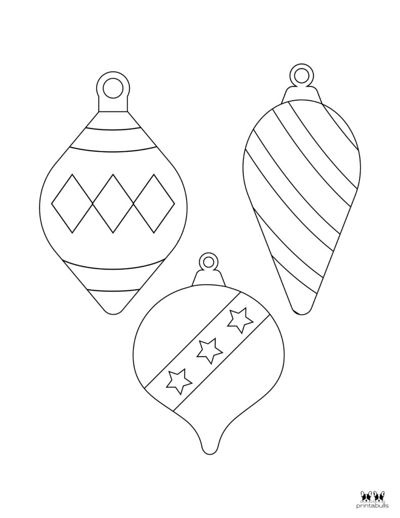 Printable Christmas Ornament-Set 19-UC