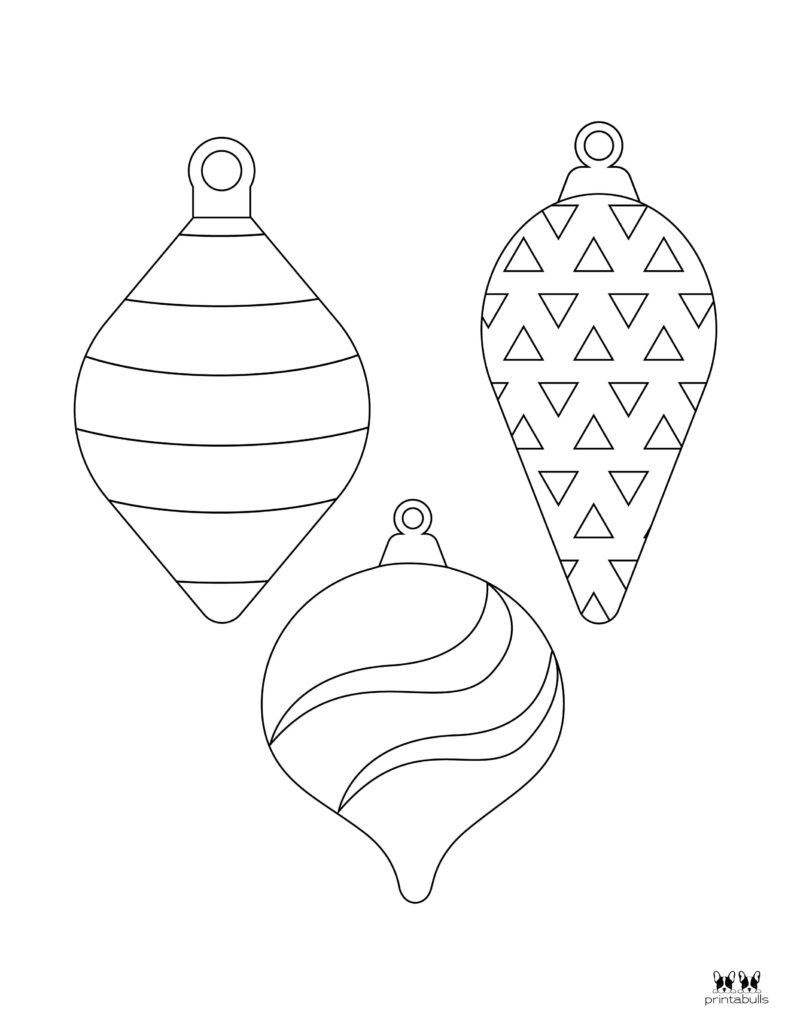 Printable Christmas Ornament-Set 20-UC