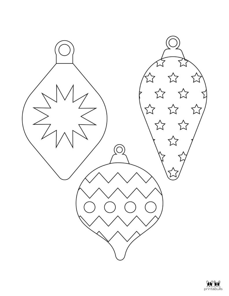 Printable Christmas Ornament-Set 21-UC