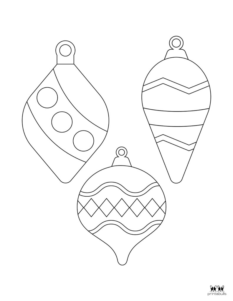 Printable Christmas Ornament-Set 23-UC