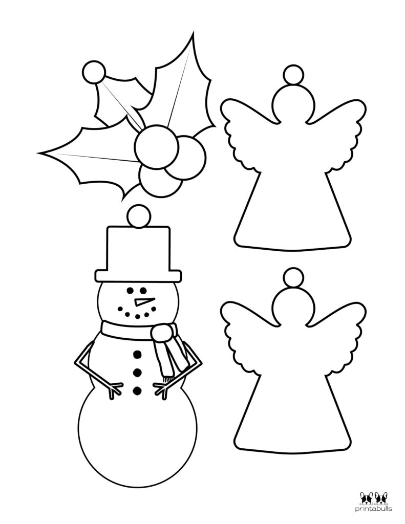 Printable Christmas Ornament-Set 28-UC