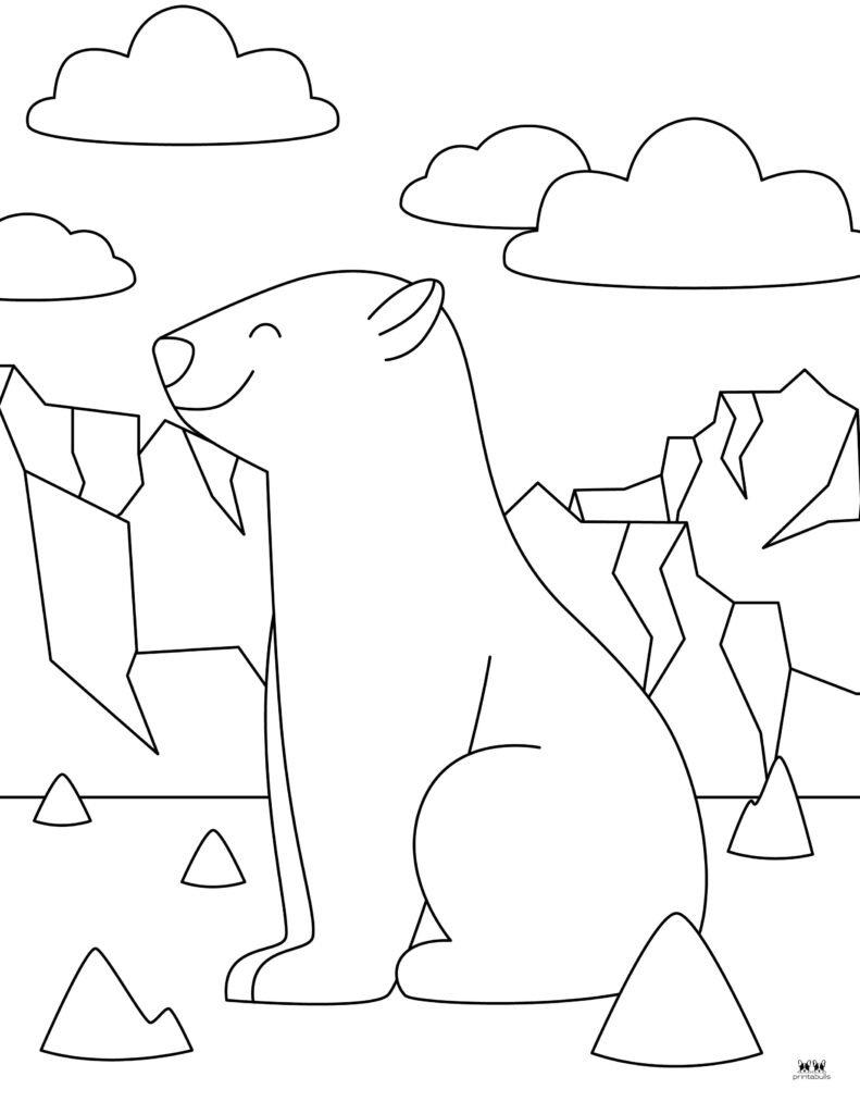 Printable-Polar-Bear-Coloring-Page-16