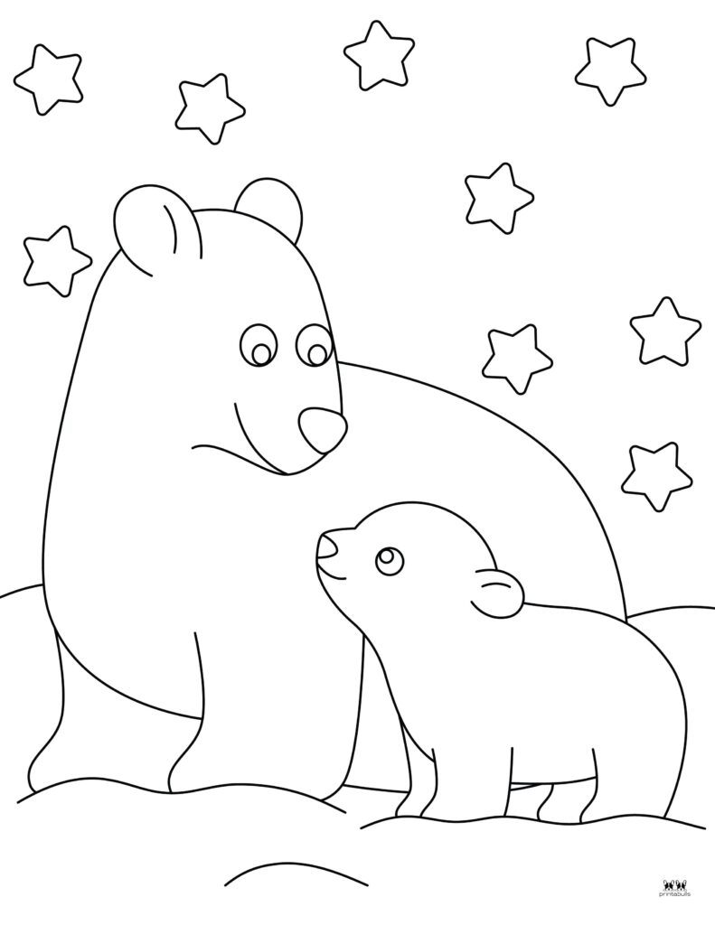 Printable-Polar-Bear-Coloring-Page-19