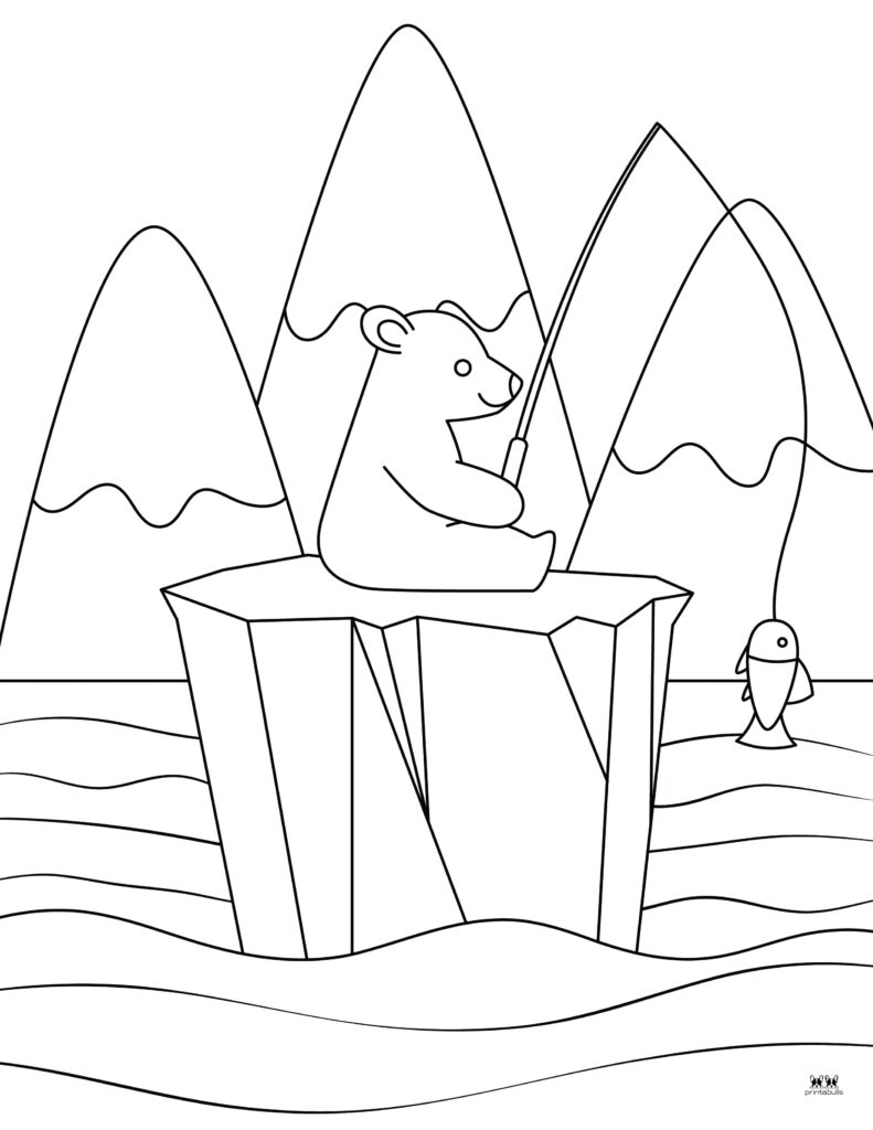 Printable-Polar-Bear-Coloring-Page-22