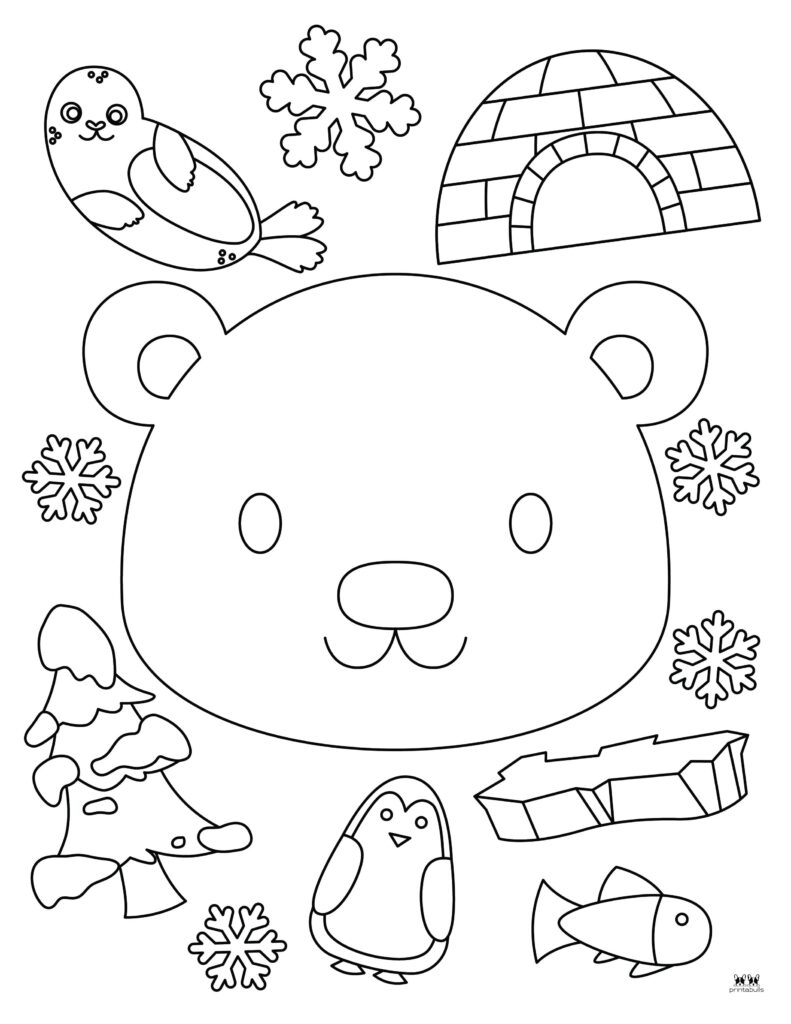 Printable-Polar-Bear-Coloring-Page-8