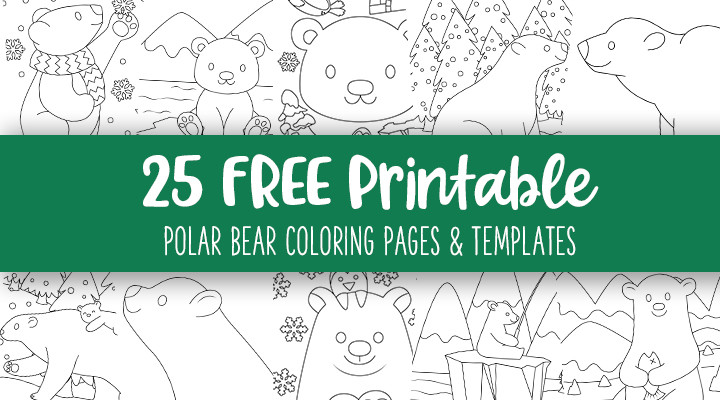 Printable-Polar-Bear-Coloring-Pages-And-Templates-Feature-Image