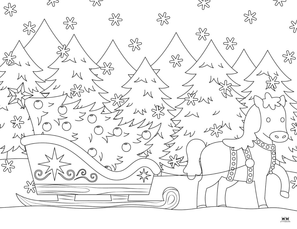 Printable-Sleigh-Coloring-Page-10