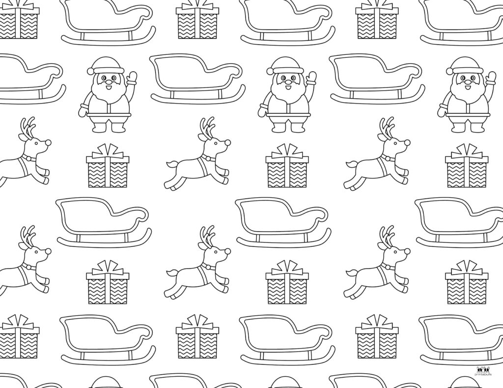 Printable-Sleigh-Coloring-Page-14