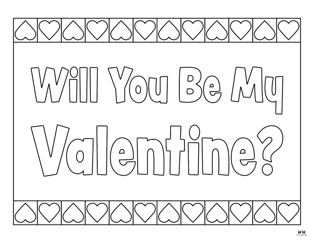 Printable-Be-My-Valentine-Coloring-Page-8