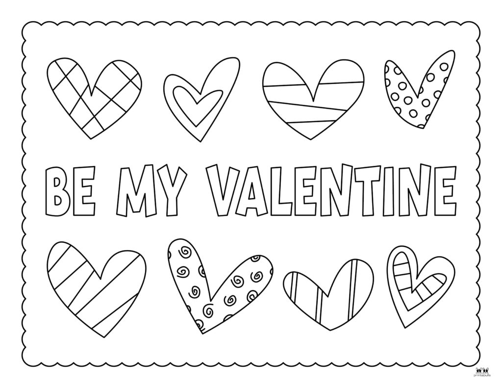 Printable-Be-My-Valentine-Coloring-Page-9