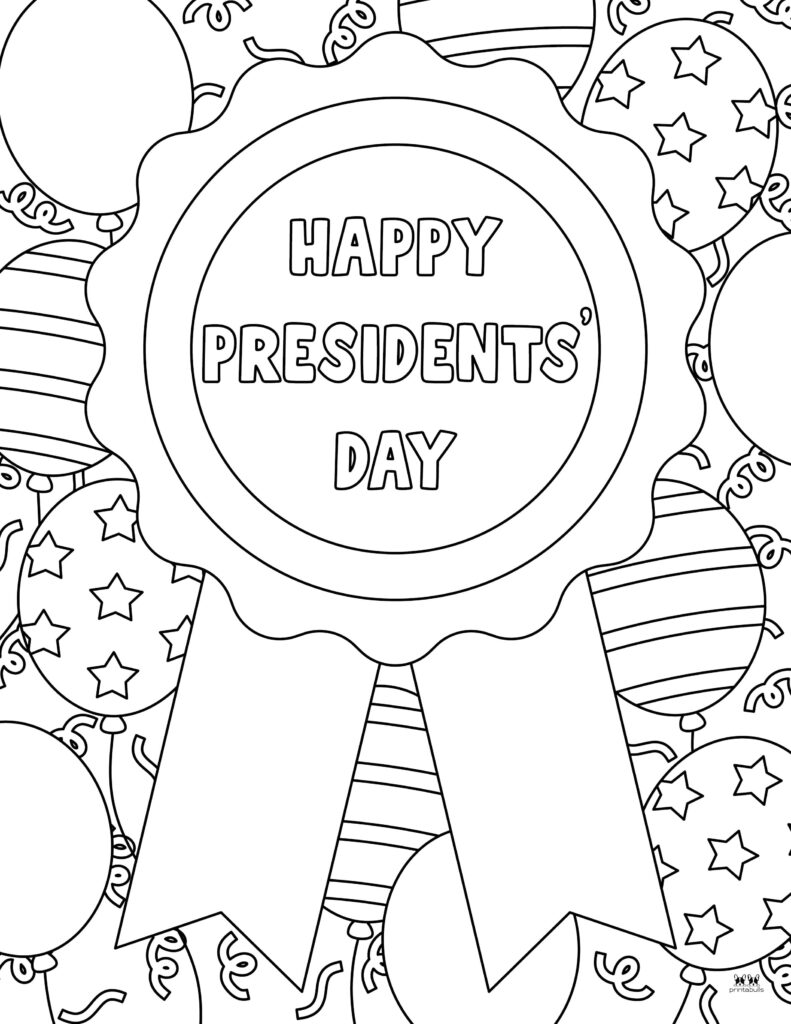 Printable-Presidents-Day-Coloring-Page-1