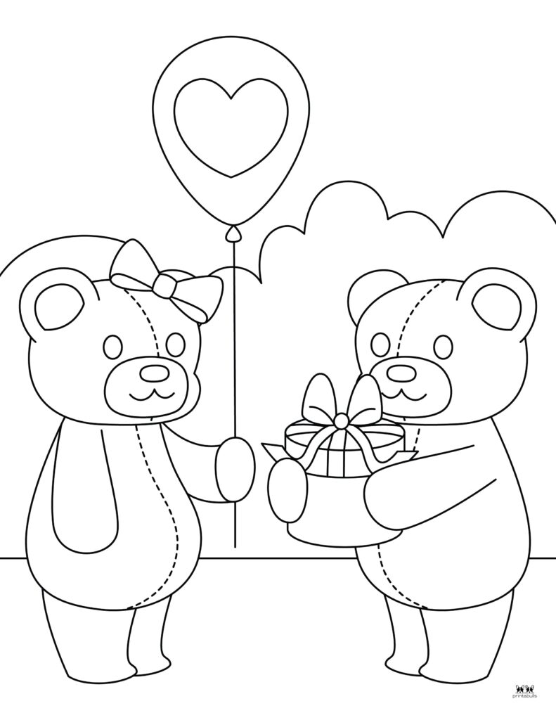 Printable-Teddy-Bear-Valentines-Day-Coloring-Page-9