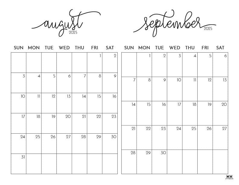 Printable-Two-Month-August-September-2025-Calendars-1