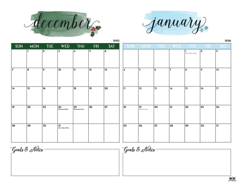 Printable-Two-Month-December-2025-January-2026-Calendars-5