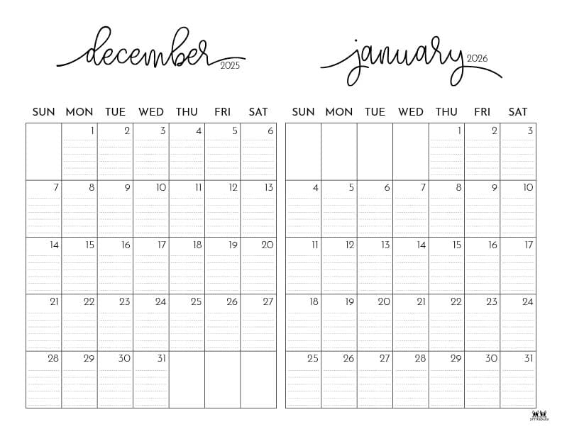 Printable-Two-Month-December-2025-January-2026-Calendars-51