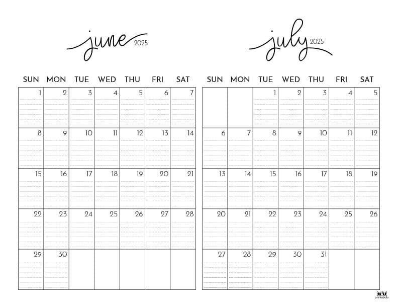 Printable-Two-Month-June-July-2025-Calendars-51