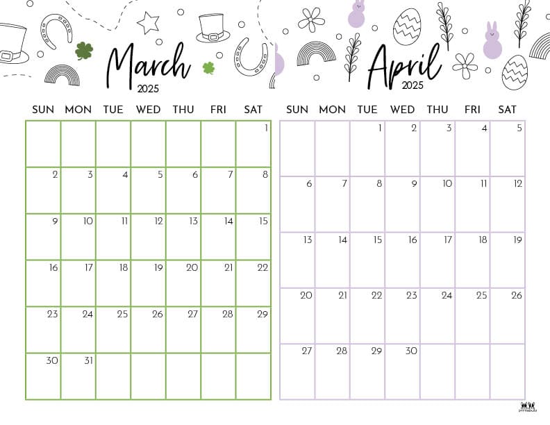 Printable-Two-Month-March-April-2025-Calendars-15