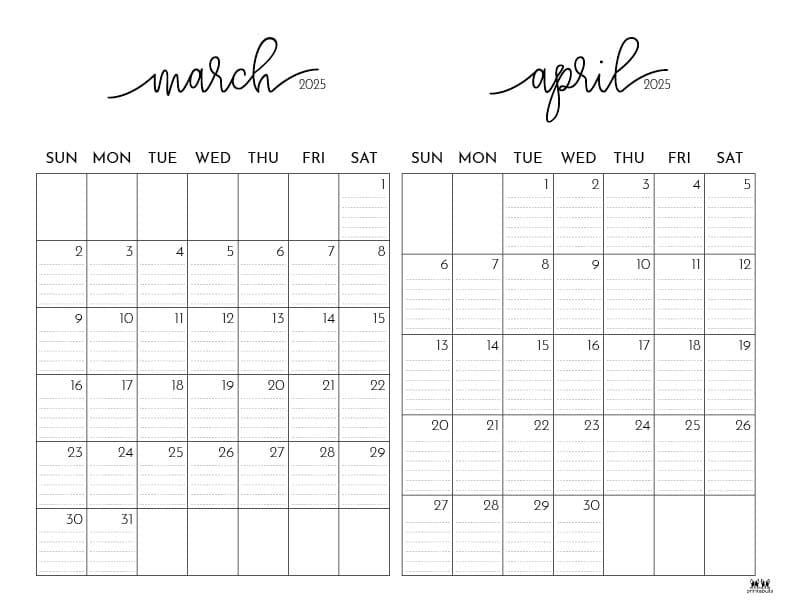 Printable-Two-Month-March-April-2025-Calendars-51