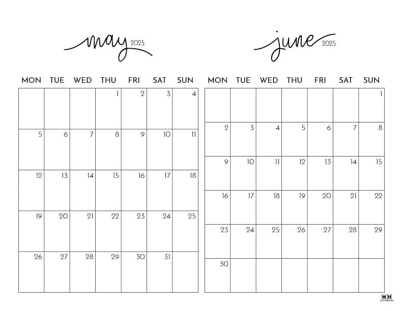 Printable-Two-Month-May-June-2025-Calendars-26