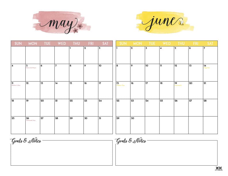 Printable-Two-Month-May-June-2025-Calendars-5