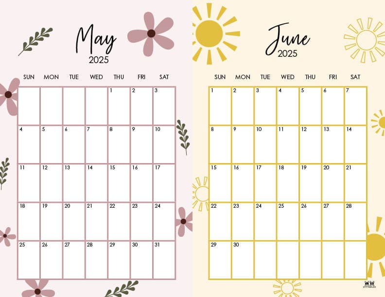 Printable-Two-Month-May-June-2025-Calendars-8