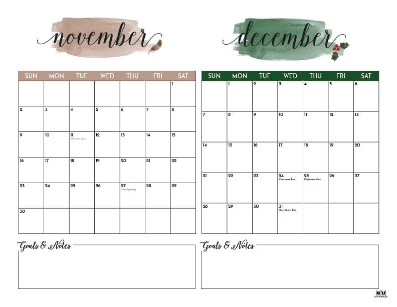 Printable-Two-Month-November-December-2025-Calendars-5