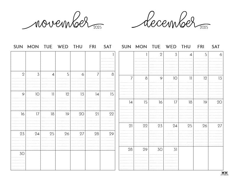 Printable-Two-Month-November-December-2025-Calendars-51