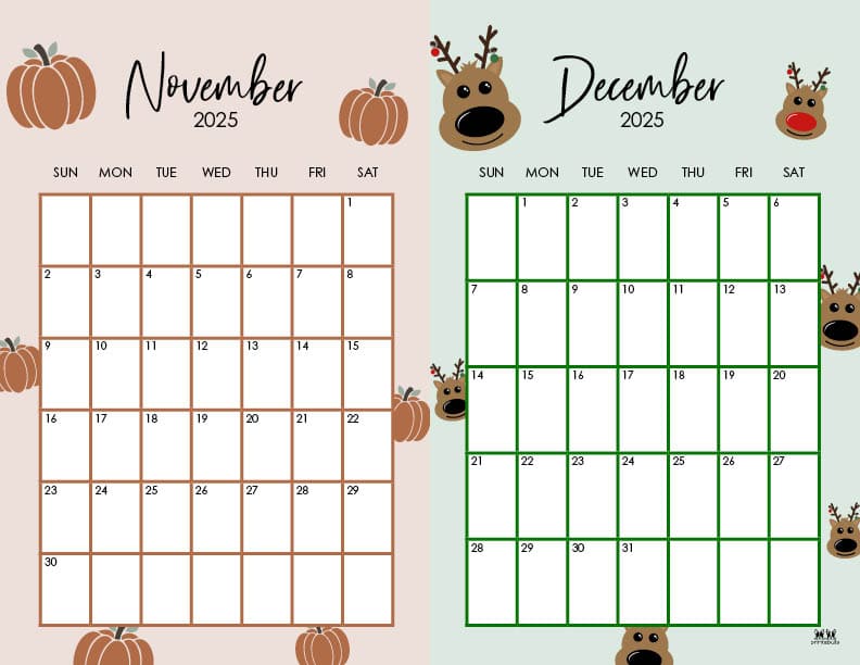 Printable-Two-Month-November-December-2025-Calendars-8