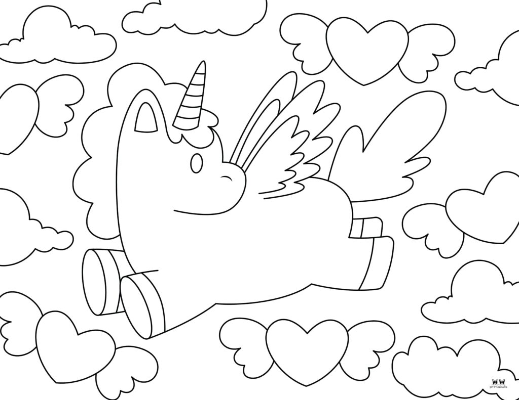 Printable-Unicorn-Valentines-Day-Coloring-Page-11