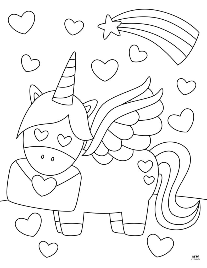 Printable-Unicorn-Valentines-Day-Coloring-Page-4