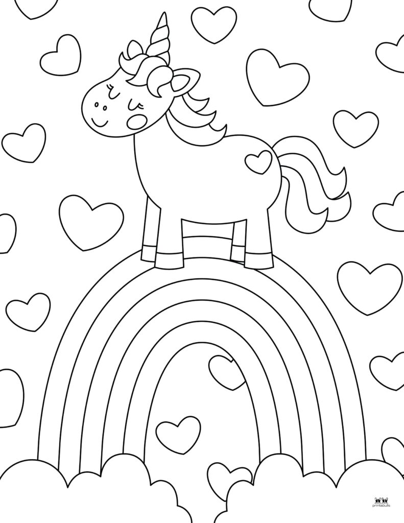 Printable-Unicorn-Valentines-Day-Coloring-Page-8